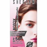 ضدآفتاب شیگلم مدل بوتاکس (SHEGLAM)ضدآفتاب شیگلم مدل بوتاکس با ترکیبات مراقبتی مانند زینک، ویتامین C و هیالورونیک اسید، علاوه بر کمک به محافظت از پوست در برابر اشعه‌های مضر خورشید، به حفظ رطوبت و شادابی پوست نیز کمک می‌کند. بافت سبک و راحت آن برای استفاده روزانه مناسب است و حس سنگینی روی پوست ایجاد نمی‌کند.