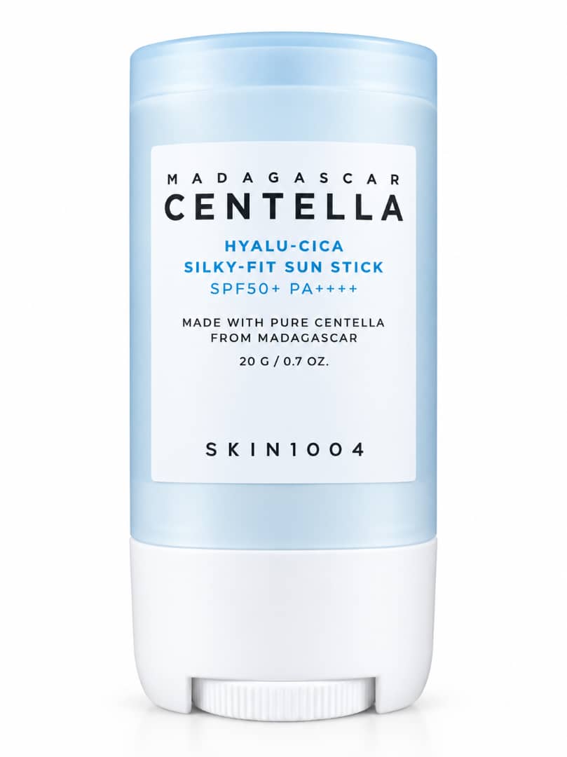 WhatsApp Image 2026-09-30 at 19.24.23 ضدآفتاب استیکی سنتلا SKIN1004 Madagascar Centella Hyalu-Cica Silky-Fit Sun Stick SPF50+ PA++++ - تصویر 1