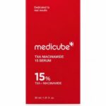 سرم روشن‌کننده و ضدلک مدکیوب TXA Niacinamide 15% – حجم 30 میل